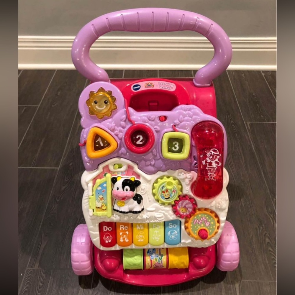 Pink VTech Baby Walker